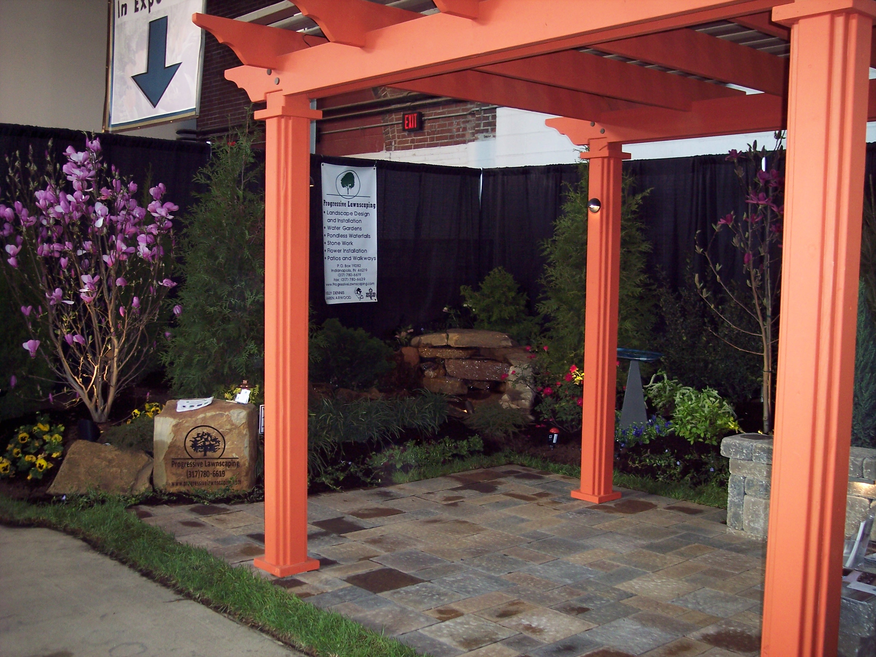 Our 2012 Flower And Patio Show Garden Progressive Lawnscaping